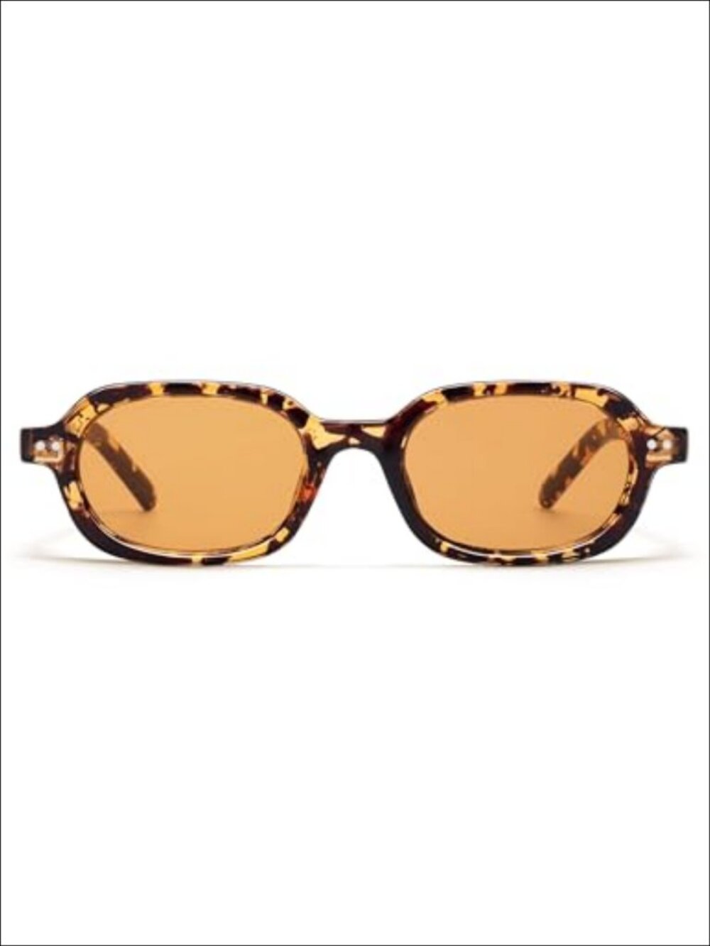 Retro Small Rectangle Square Sunglasses Women UV400 Lightweight
